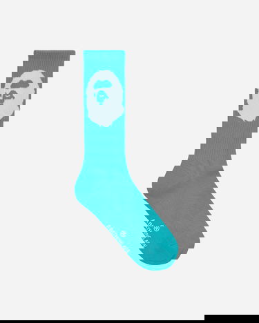 Ponožky BAPE Big Ape Head Socks Zelené | 1G30 183 003 GREEN, 2