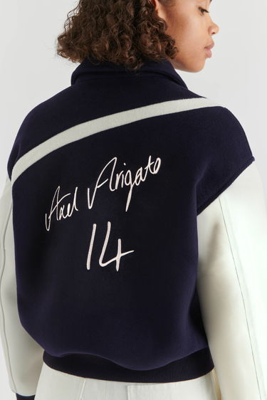 Bunda AXEL ARIGATO Bay Varsity Jacket Navy | A2116003, 6