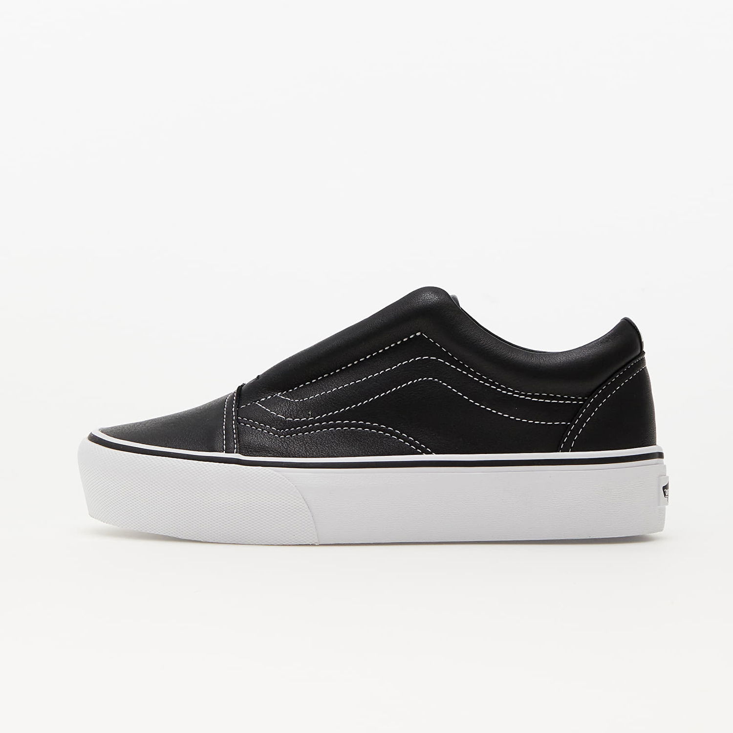 Tenisky a topánky Vans Karl Lagerfeld x Old Skool Laceless Platform Čierna | DPXOEJ, 0