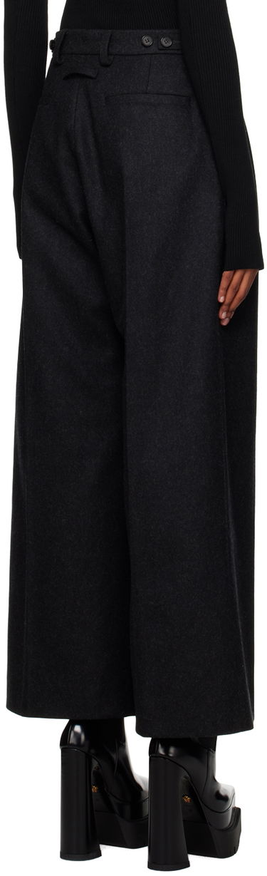 Nohavice Jean Paul Gaultier Jean Paul Gaultier Pleated Trousers Čierna | 22/09-U-PA050-C028, 2