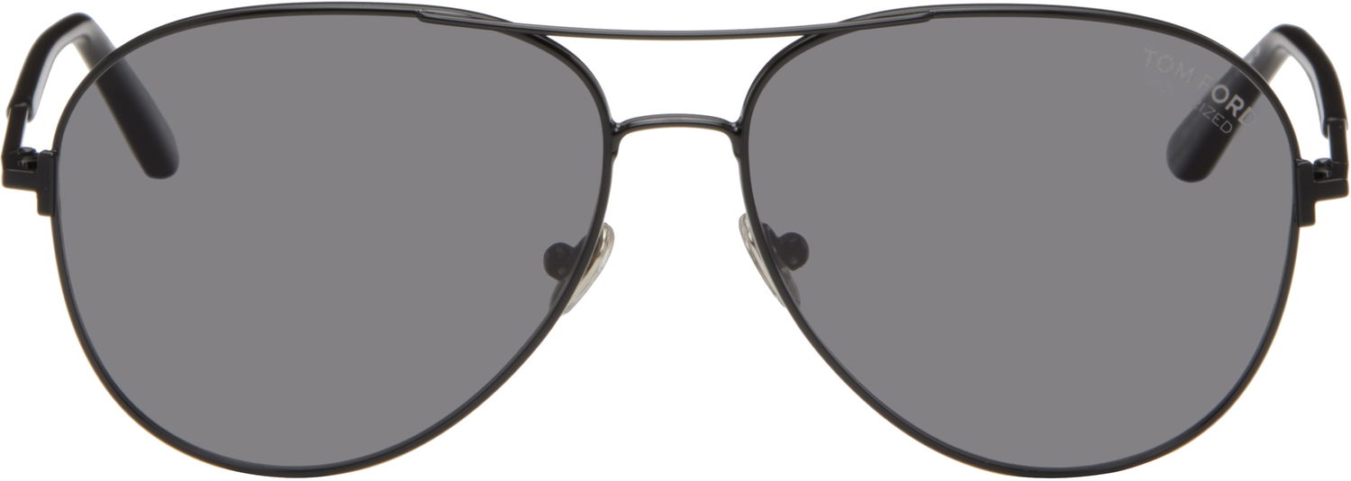 Slnečné okuliare Tom Ford Tom Ford Polarized Clark Sunglasses Čierna | FT0823_5901D, 0