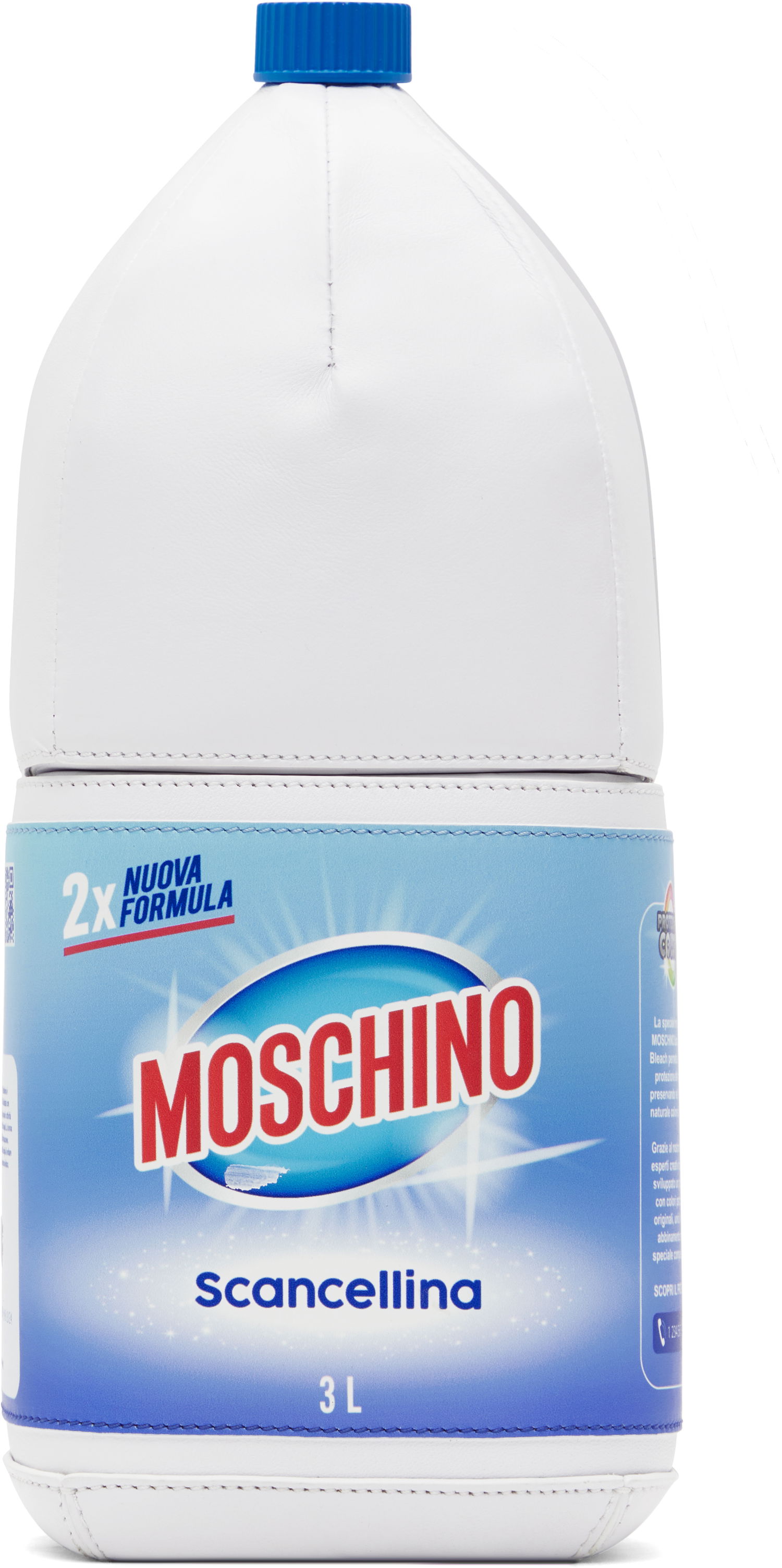 Kabelka Moschino Moschino 'Scancellina' Bleach Clutch Biela | MC4273PP0MOY710A, 0