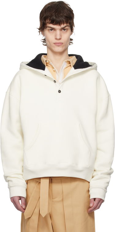 Mikina Jacquemus Jacquemus 'The Melao' Hoodie Biela | 25E255JS287-2472, 0