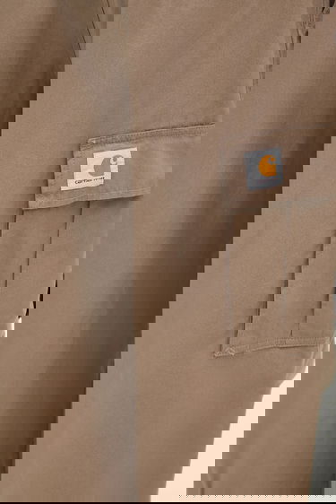 Cargo nohavice Carhartt WIP Cole Pleated Cargo Cotton Pants Hnedá | I030477.1YJ02, 3