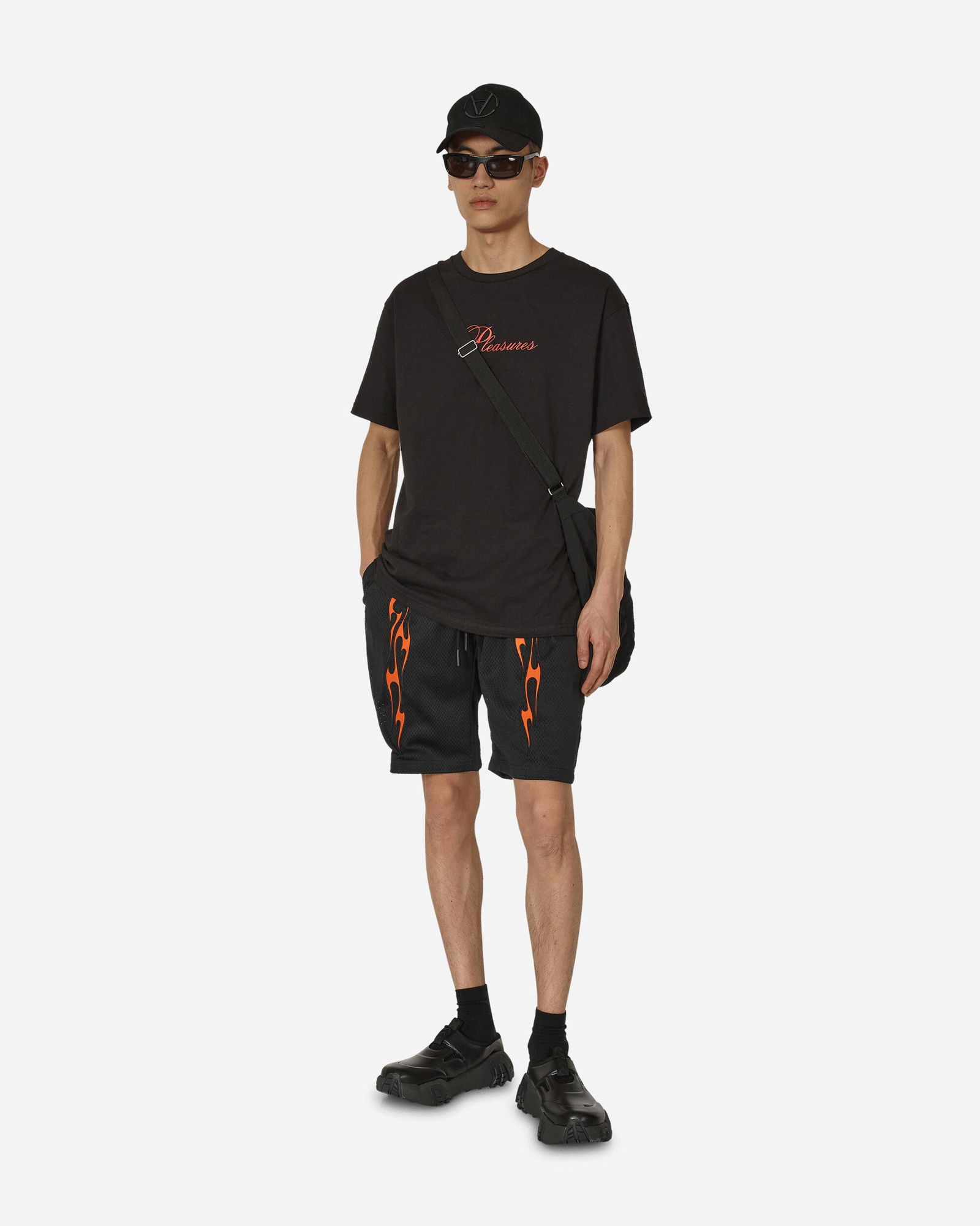 Flame Mesh Shorts