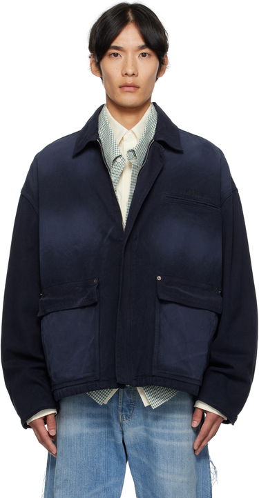 Bunda We11done We11done Classic Workwear Jacket Navy | WD-DJ2-25-316-M-BL, 0