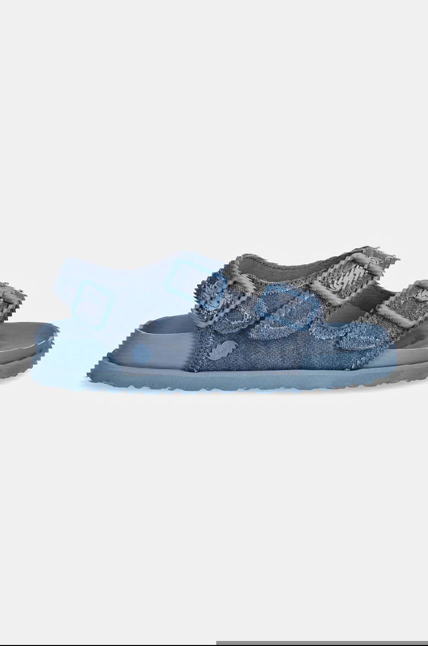 Tenisky a topánky Birkenstock Birkenstock 1774 Milano Stone Washed Denim Sandals Modrá | 1028720, 1