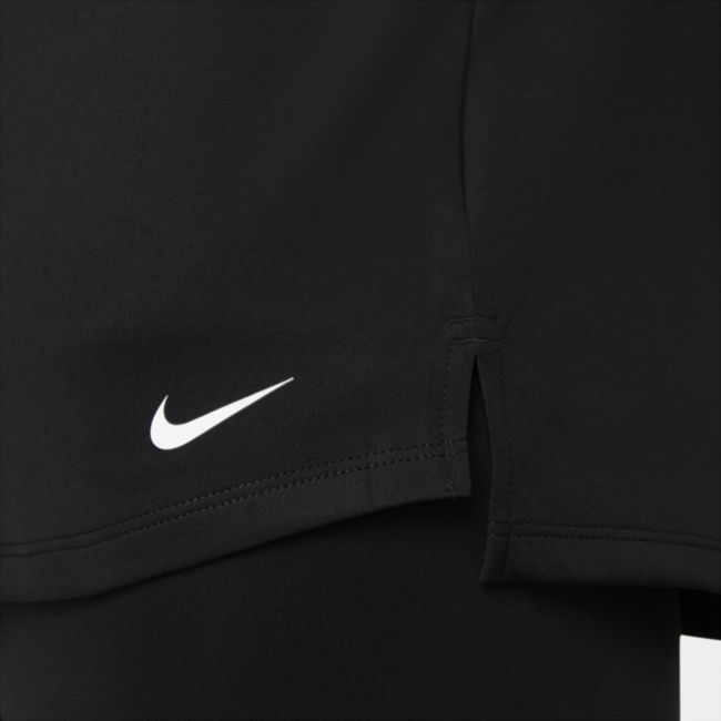Tričko Nike Therma-FIT One Long-Sleeve 1/2-Zip Top Čierna | DD4945-010, 1