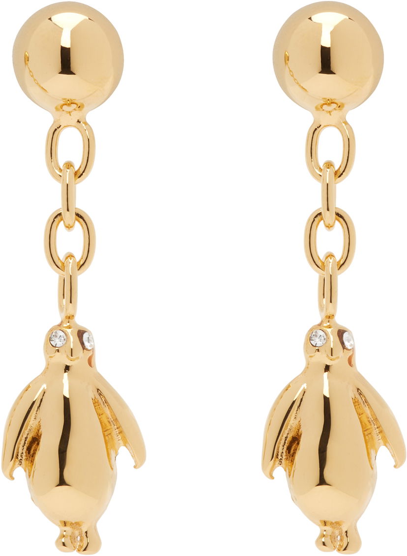 Náušnice Marni Charm Earrings Béžová | ORMV0477A0 M2000