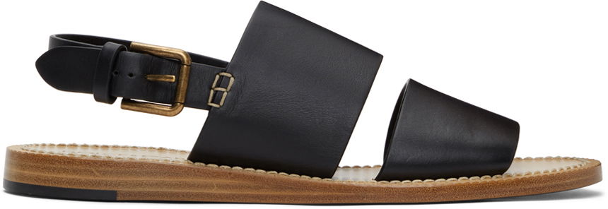 Tenisky a topánky Dolce & Gabbana Black Pantheon Sandals Čierna | A80224AV385, 0