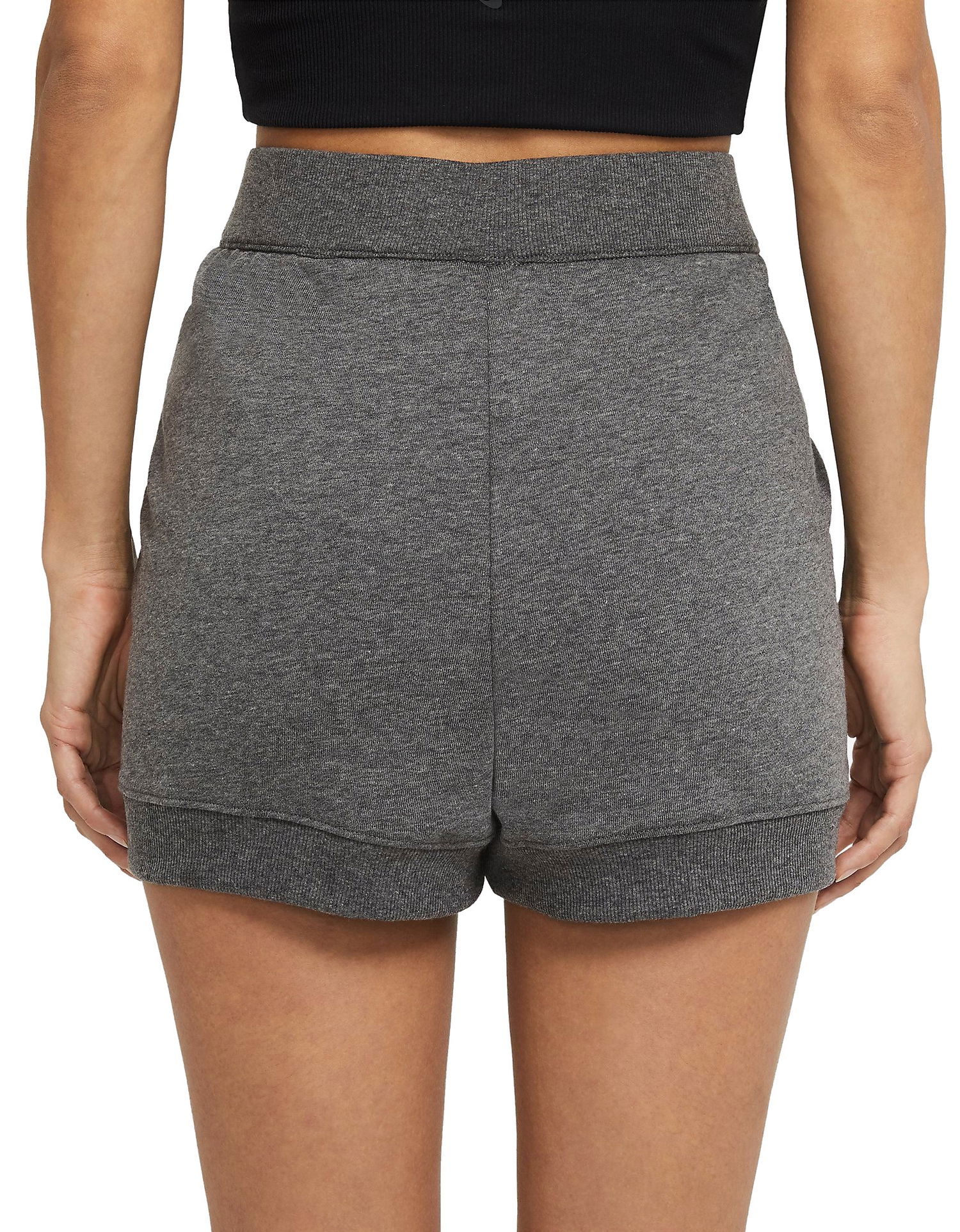 Šortky Nike Nike Yoga French Terry Shorts Šedá | da0756-010, 1