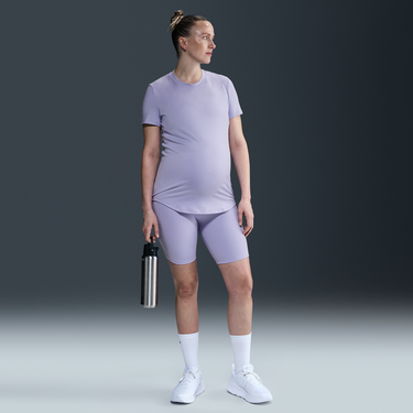 Šaty Nike Dri-FIT One Maternity Slim Short Sleeve T-Shirt Fialová | FN5001-533, 3