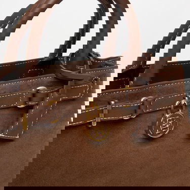 Tote bag Tommy Hilfiger American Icon Le Legacy Mini Tote Suede Hnedá | AW0AW18202 GV0, 4