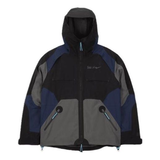 Vetrovka Nike ISPA Men's Multi-Pocket Hooded Jacket Modrá | FB2370-010, 0