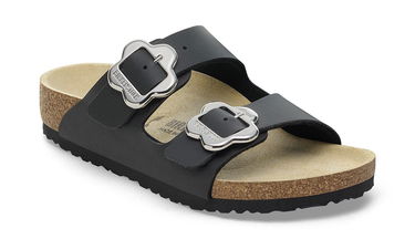 Tenisky a topánky Birkenstock Arizona Flower Buckle Kids Birko-Flor Narrow Fit Sandals Čierna | 1029844, 1