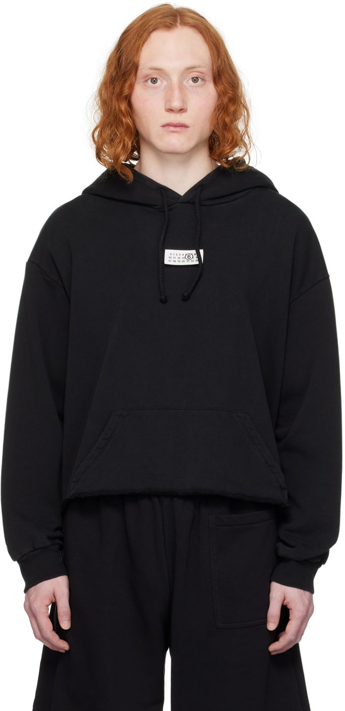 Mikina Maison Margiela MM6 Patch Hoodie Čierna | S52GU0220 S25537, 0