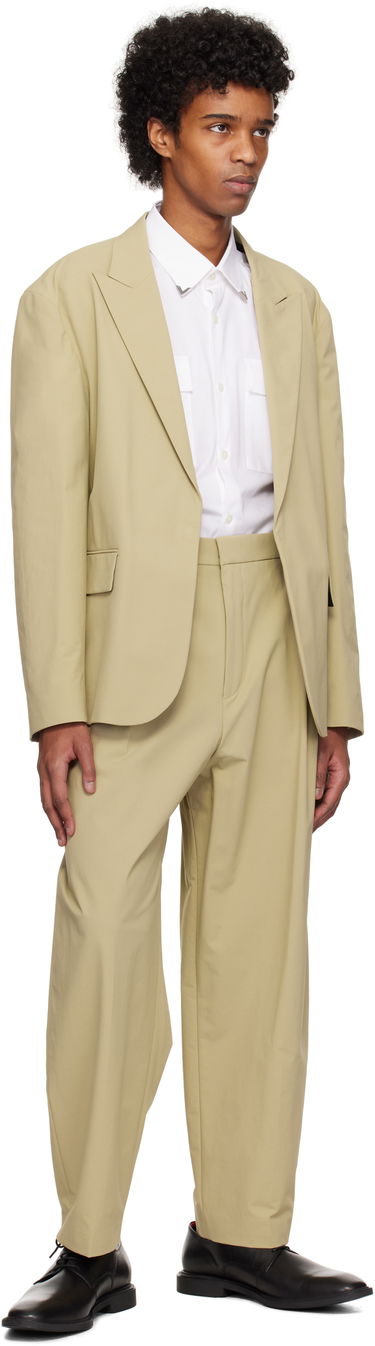 Bunda BOSS Hugo Modern-Fit Blazer Béžová | 50532941, 3