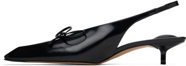 Tenisky a topánky Jacquemus Les Sculptures 'Les slingbacks Cubisto basses' Heels "Black" Čierna | 24E241FO138-4036, 2