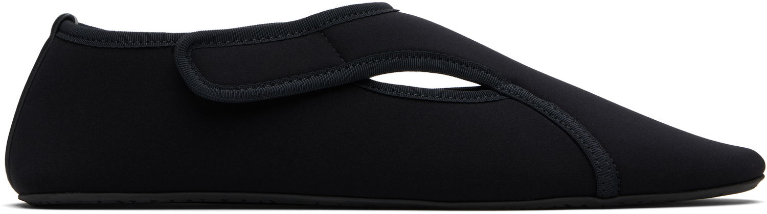 Tenisky a topánky Alaïa ALAÏA Neoprene Ballerina Flats Čierna | AA3A065A016, 0