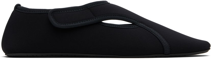Tenisky a topánky Alaïa ALAÏA Neoprene Ballerina Flats Čierna | AA3A065A016