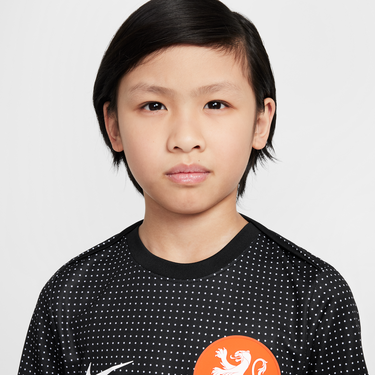 Dres Nike Netherlands Academy Pro Dri-FIT Short Sleeve Pre-Match Football Top Čierna | FZ9916-011, 3