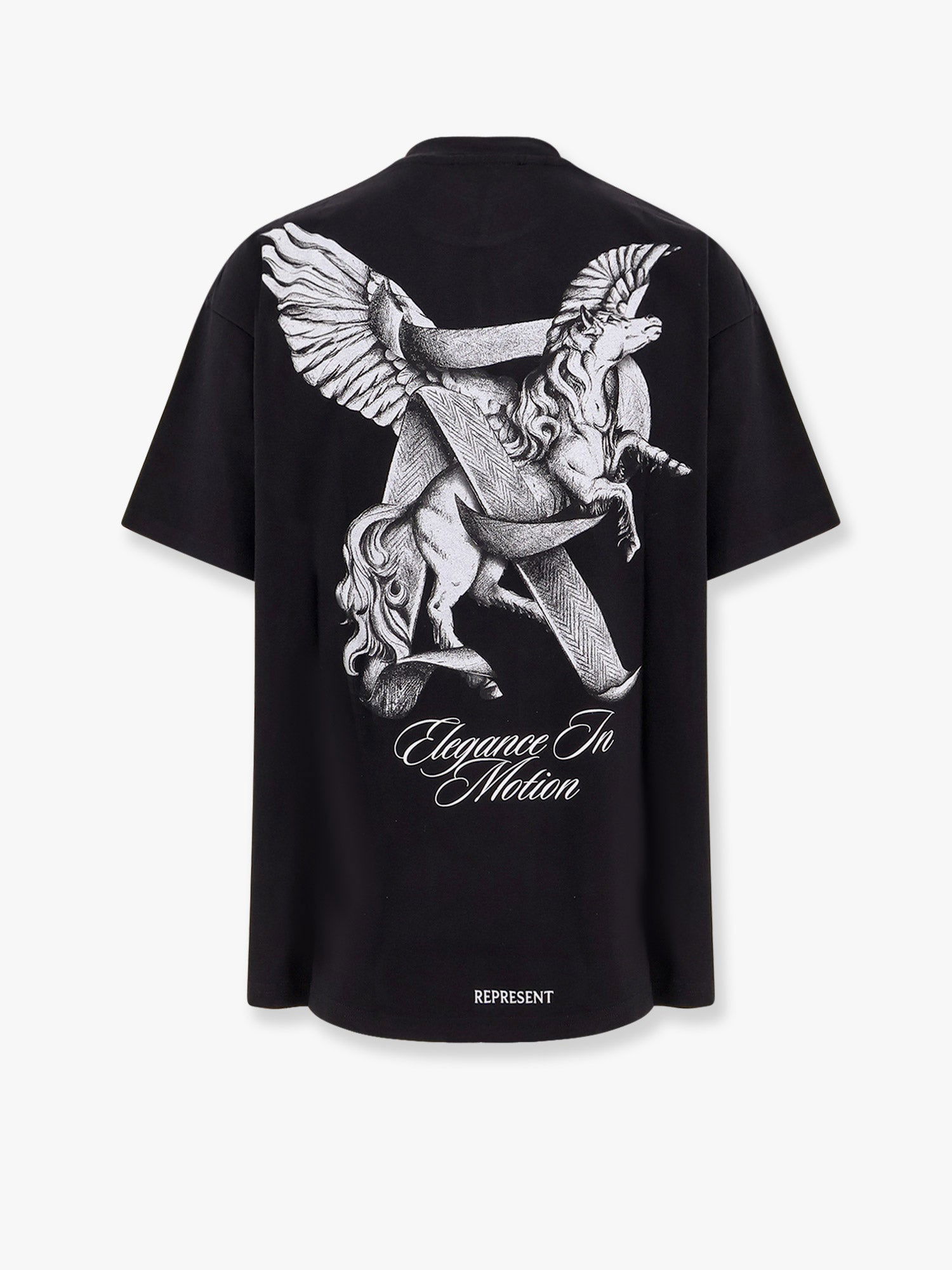 Tričko Represent Clo Elegance in Motion Graphic T-Shirt - Represent Čierna | MLM4106601, 1