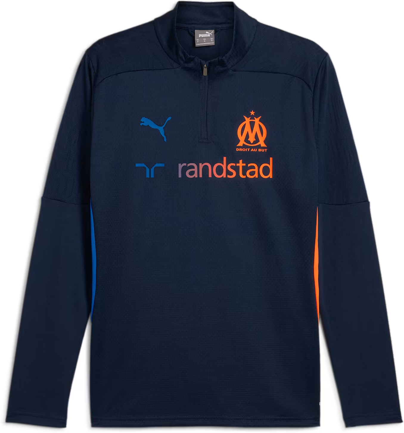 Tričko Puma OM Training 1/4 Zip Top Navy | 778222-24, 0