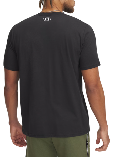 Tričko Under Armour Strip Logo Short Sleeve T-Shirt Čierna | 1390203-001, 2