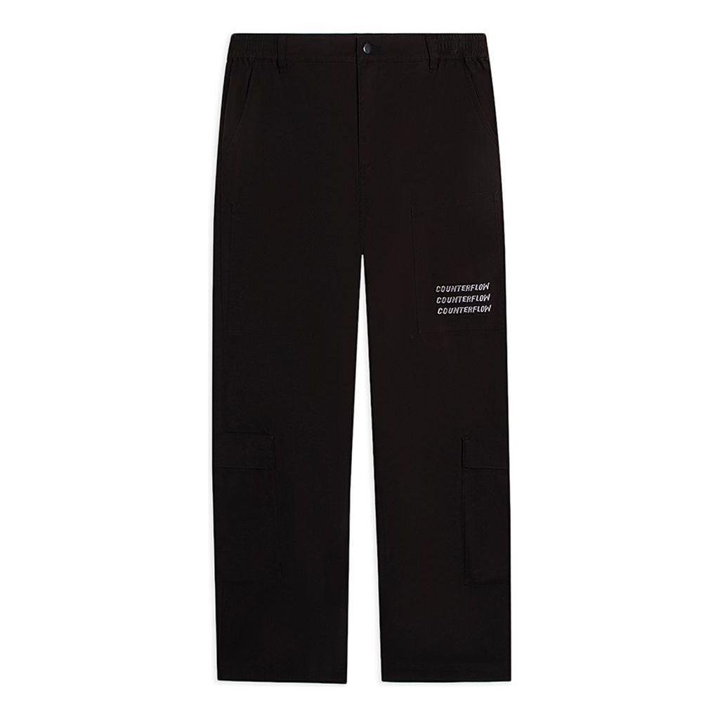 Cargo nohavice Li-Ning Counterflow Straight Pants Čierna | AKXSC21-1, 0