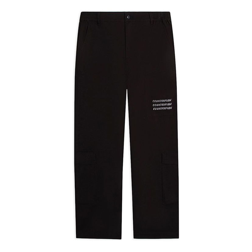 Cargo nohavice Li-Ning Counterflow Straight Pants Čierna | AKXSC21-1