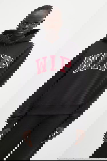 Mikina Carhartt WIP Hooded WIP Appliqué Hoodie Čierna | I034719.89XX, 0