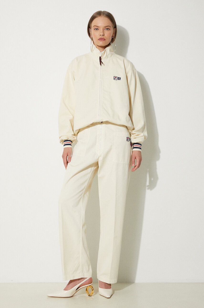 Vetrovka FILA Fila x Aries Oversize Track Jacket Biela | 42PS24JA010122690269, 1