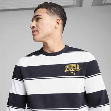 Sveter Puma Class Striped Long Sleeve T-Shirt Rôznofarebný | 684647_16, 1
