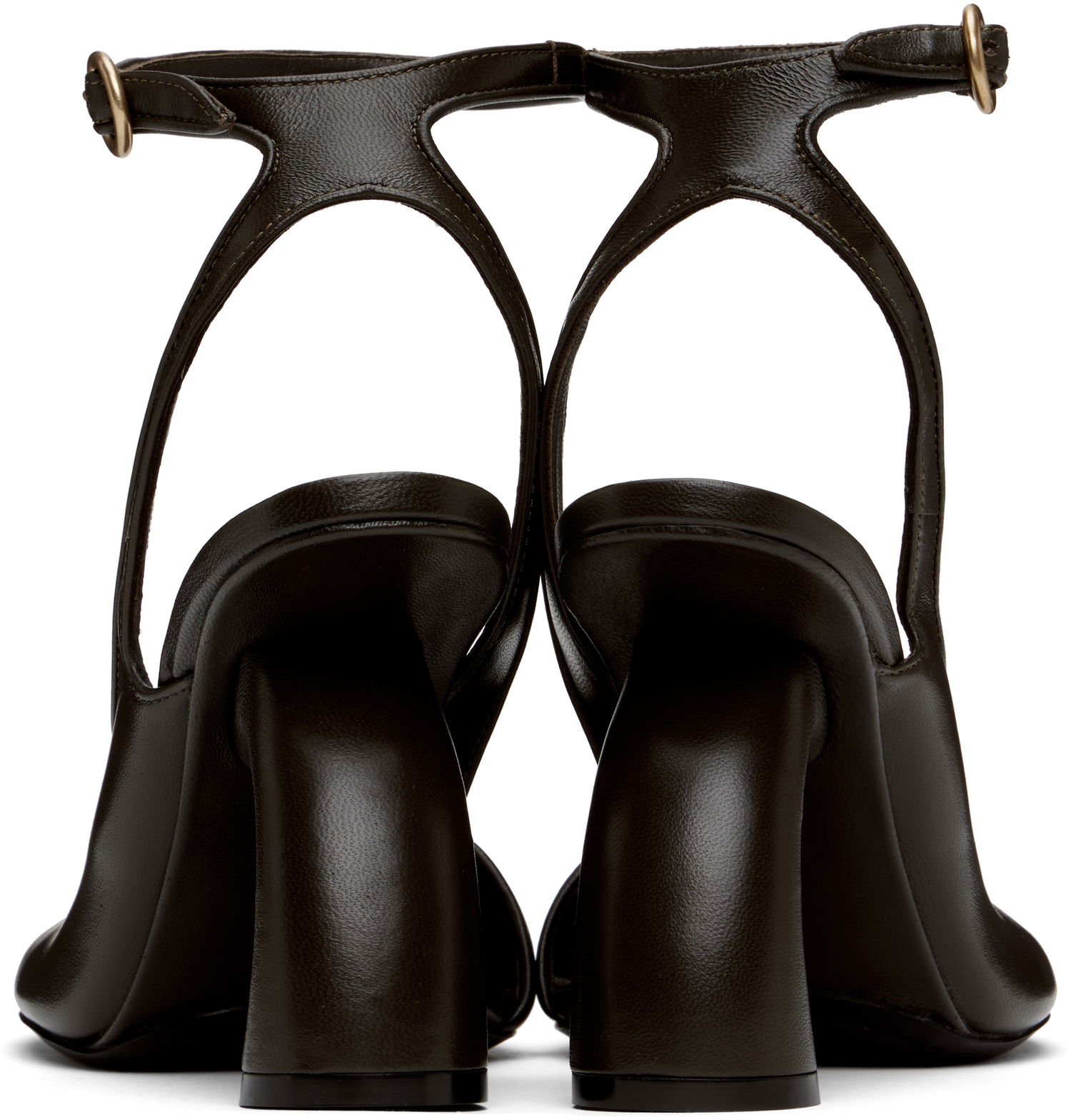Tenisky a topánky Dries Van Noten Dries Van Noten Asymmetrical Slingback Pumps Hnedá | WS251-676-112, 1