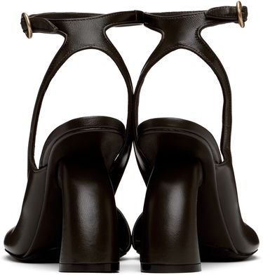 Tenisky a topánky Dries Van Noten Dries Van Noten Asymmetrical Slingback Pumps Hnedá | WS251-676-112, 1