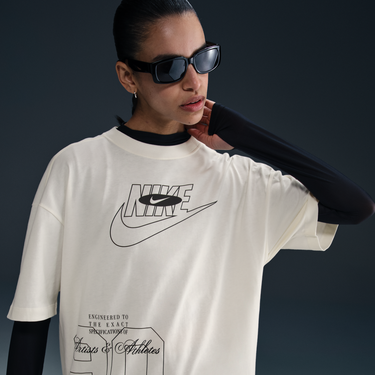 Tričko Nike Sportswear Loose Fit T-Shirt Biela | HJ2993-133, 2