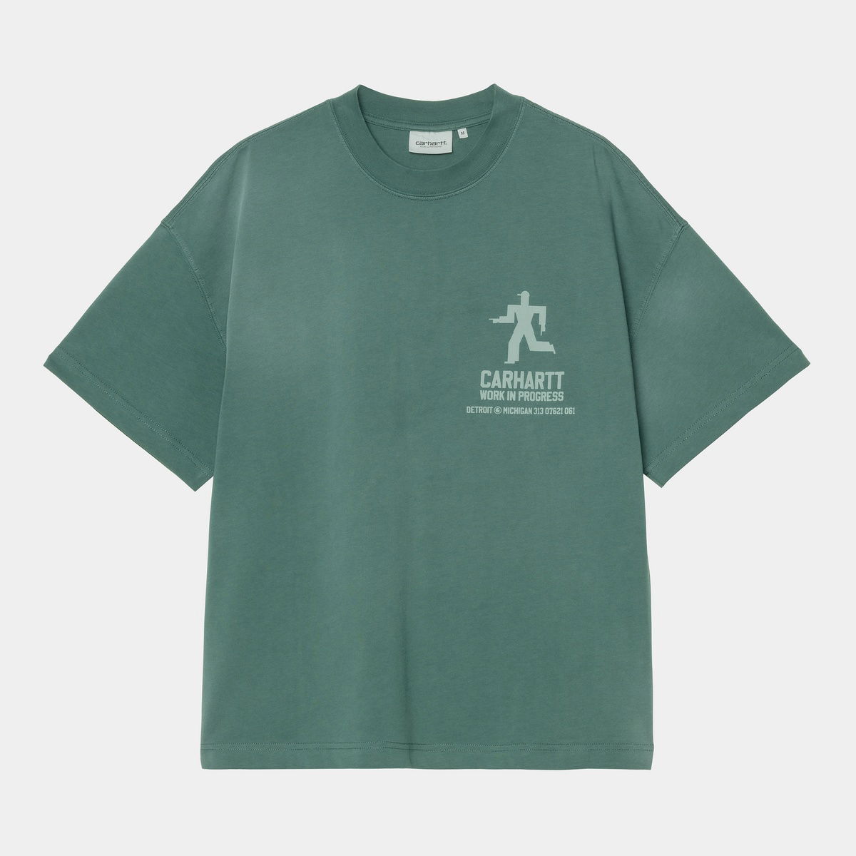 Tričko Carhartt WIP Carhartt WIP Distance Short Sleeve T-Shirt Zelené | I035449_9, 0
