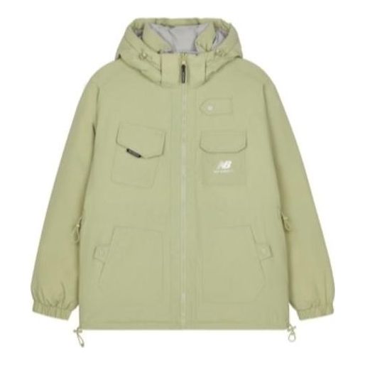 Parka New Balance Hooded Jacket Zelené | AMJ14302-SP4