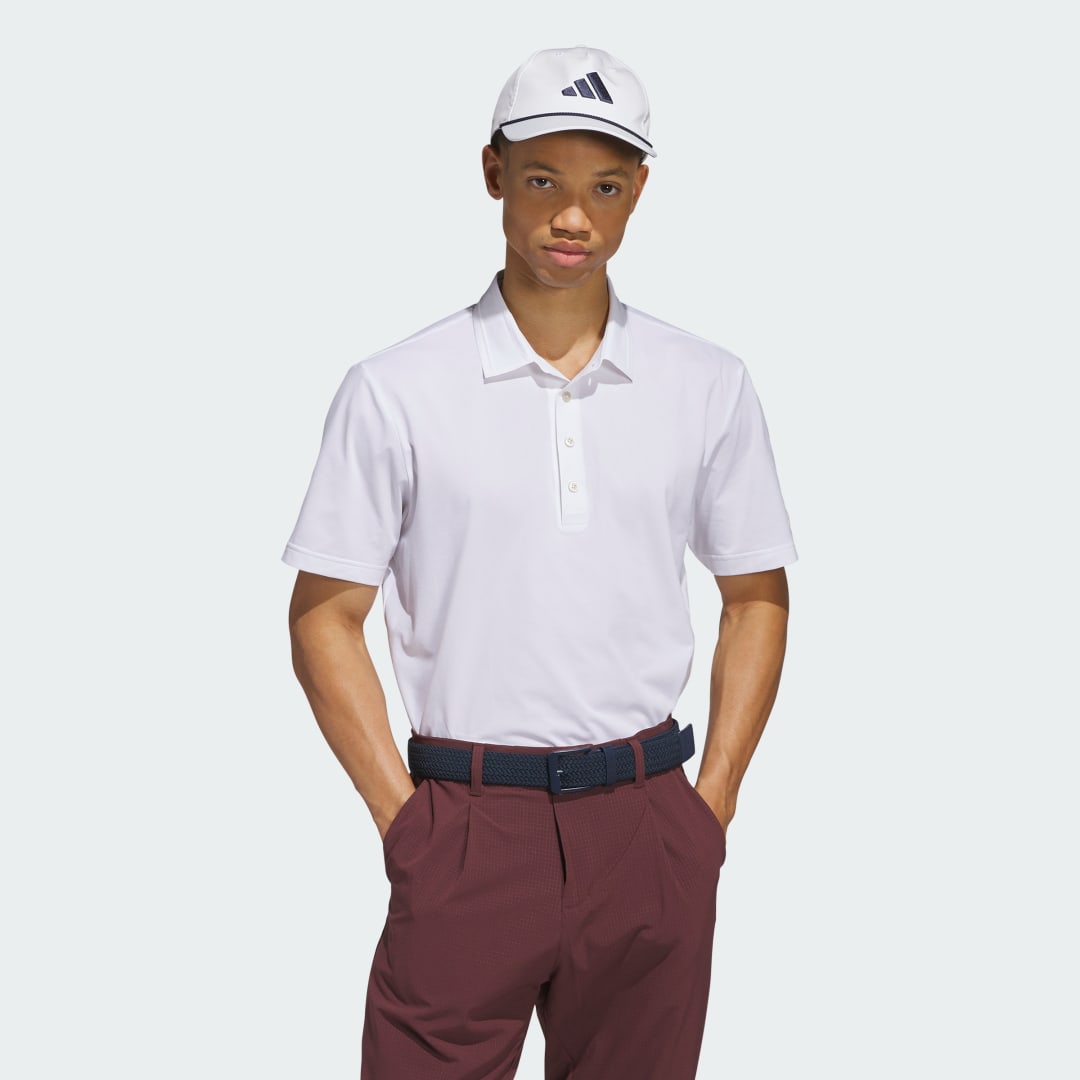 Polo tričko adidas Performance Ultimate365 Twistknit Tour Golf Polo Shirt Biela | JF4852, 0