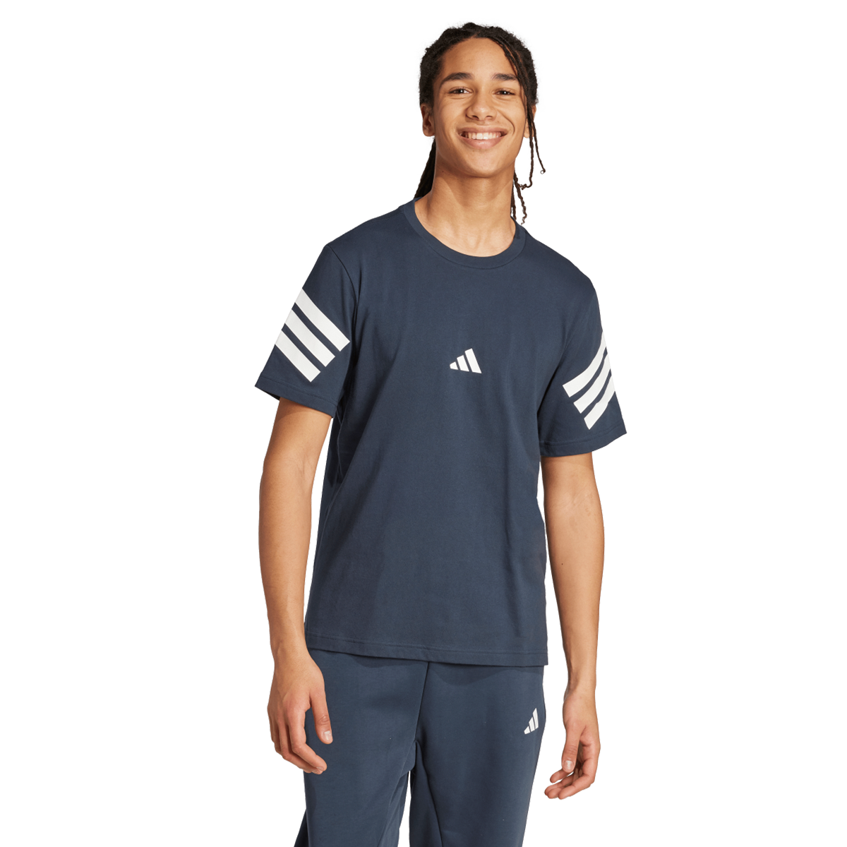 Tričko adidas Originals 3-Stripes Regular Fit Tee Navy | JW4786, 0