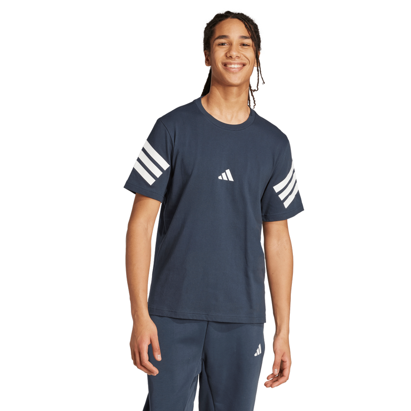 Tričko adidas Originals 3-Stripes Regular Fit Tee Navy | JW4786