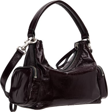 Taška cez rameno Stella McCartney Stella McCartney Dartmoor Patent Crossbody Bag Vínová | 7B0179WP0632, 2