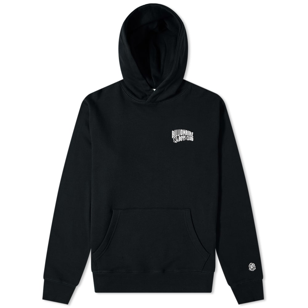 Mikina BILLIONAIRE BOYS CLUB Small Arch Logo Popover Hoodie Čierna | BC005-BLK, 0
