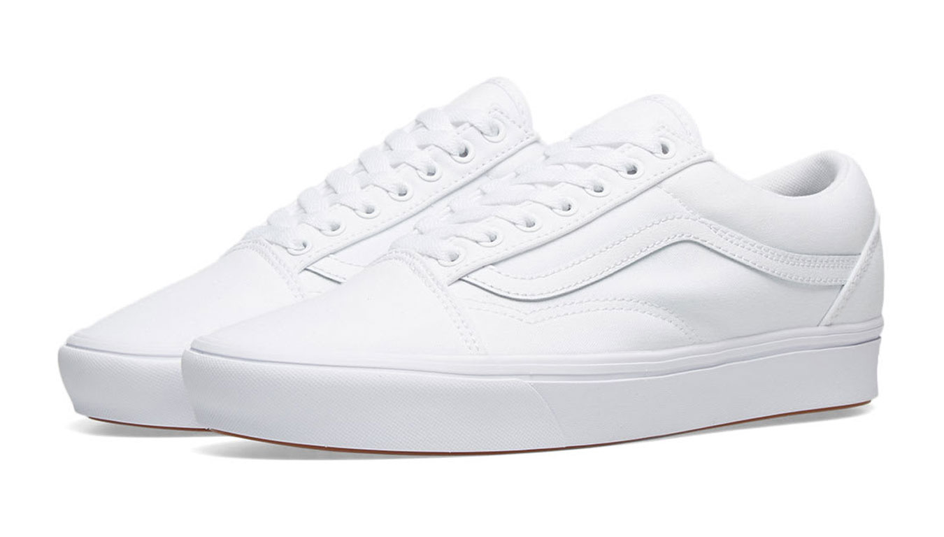 Tenisky a topánky Vans ComfyCush Old Skool Classic Biela | VN0A3WMAVNG, 1