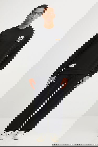 Mikina AAPE by A Bathing Ape Aaper Crew Neck Sweatshirt Čierna | AAPSWMC366XXP, 4