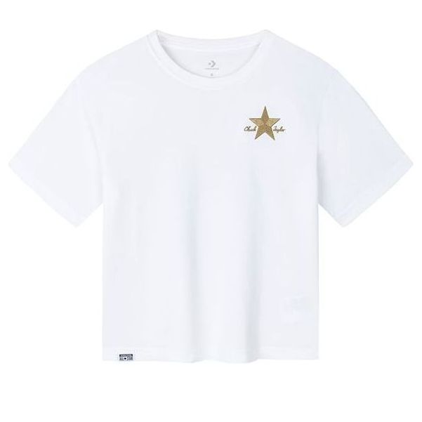Tričko Converse Chuck Taylor Star Graphic T-Shirt Biela | CV2422041GS-001