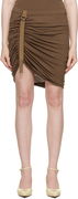 Helmut Lang Wind Draped Miniskirt