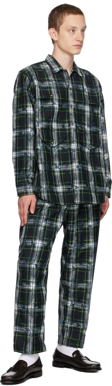 Košeľa BEAMS BEAMS PLUS Adventure Plaid Shirt Zelené | 38110268791, 3