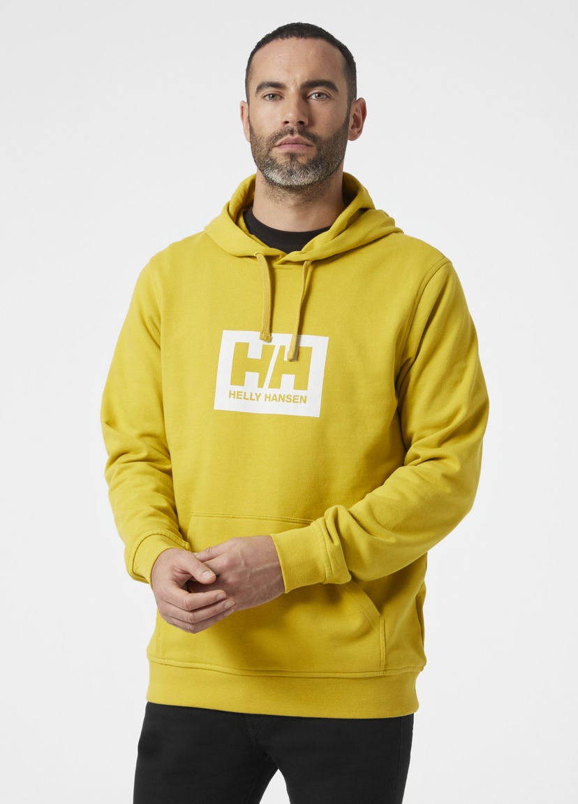 Mikina Helly Hansen Hoodie With Logo Print Žltá | 53289-380