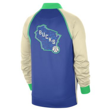 Bunda Nike Dri-FIT Milwaukee Bucks Showtime City Edition Navy | FB3503-480, 2